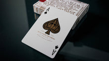 Load image into Gallery viewer, White Gold Monarch V1 Playing Cards