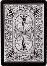 Load image into Gallery viewer, Bicycle UV500 Black Tiger (White) Playing Cards