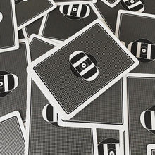 Load image into Gallery viewer, Smoke and Mirror Carbon Playing Cards (V7)