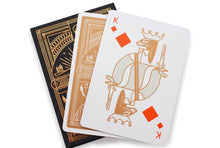 Load image into Gallery viewer, Gold and Copper Rarebits Playing Cards