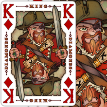 Load image into Gallery viewer, Pegleg Pete's Deck of Royal Rogues Playing Cards Set