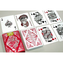 Load image into Gallery viewer, Pink Floral Playing Cards