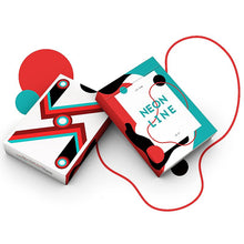 Load image into Gallery viewer, Neon Line playing cards