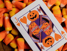 Load image into Gallery viewer, Carvers V2 Pumpkin Playing Cards