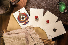 Load image into Gallery viewer, Reminisce Glided Red and Green Playing Cards Set