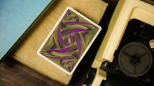 Load image into Gallery viewer, Reminisce Glided Red and Green Playing Cards Set