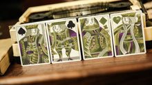 Load image into Gallery viewer, Reminisce Glided Red and Green Playing Cards Set