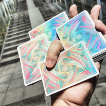 Load image into Gallery viewer, Reminisce Glided Red and Green Playing Cards Set