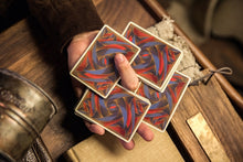 Load image into Gallery viewer, Reminisce Glided Red and Green Playing Cards Set