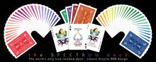 Load image into Gallery viewer, Bicycle Spectrum Playing Cards Gold Seal