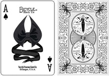 Load image into Gallery viewer, Bicycle Black Tie Playing Cards