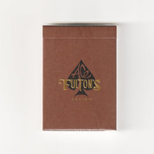 Load image into Gallery viewer, Tobacco Ace's Fulton Casino Vintage Back Playing Cards