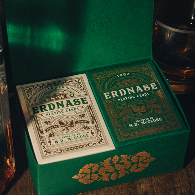 S.W. Erdnase (Half Brick) Collector's Box Playing Cards