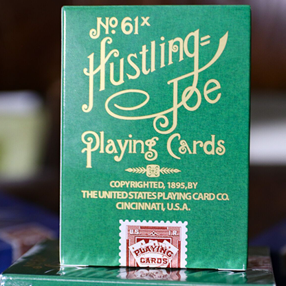 Green Hustling Joe Playing Cards