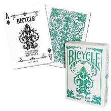 Load image into Gallery viewer, Bicycle Green Nautic Back Playing Cards
