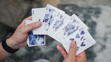 Load image into Gallery viewer, Fluid Art (Blue) Playing Cards
