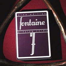 Load image into Gallery viewer, Wine Fontaine playing cards
