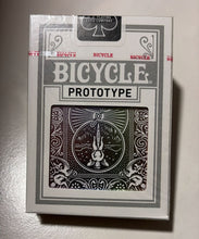 Load image into Gallery viewer, Bicycle Iridescent Holographic Cold Foil Prototype Playing Cards
