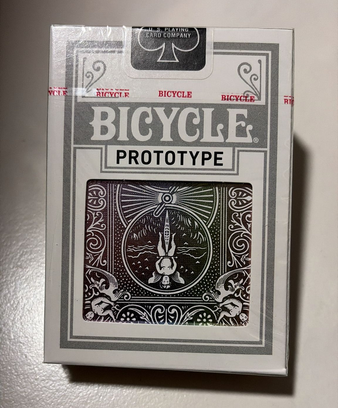 bicycle limited edition cards Bicycle Iridescent Holographic Cold Foil Prototype Playing Cards – The Cardpenter