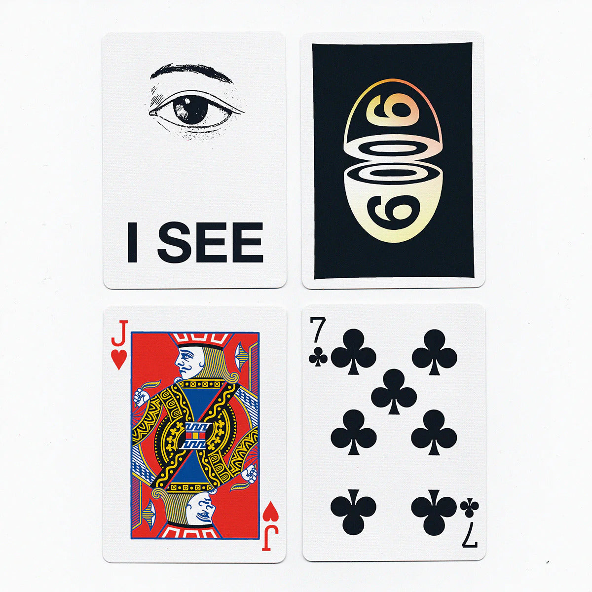 A1 Black 6006 Holographic Playing Cards Set – The Cardpenter