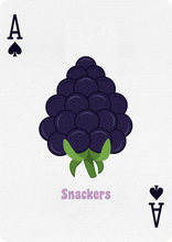 Load image into Gallery viewer, Blackberry Snackers V2 Playing Cards
