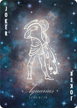 Load image into Gallery viewer, Bicycle Constellation Aquarius Playing Cards
