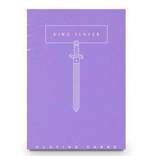 Load image into Gallery viewer, King Slayer Violet Thunder Playing Cards
