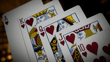 Load image into Gallery viewer, Cherry Monte Carlo Black and Gold Playing Cards
