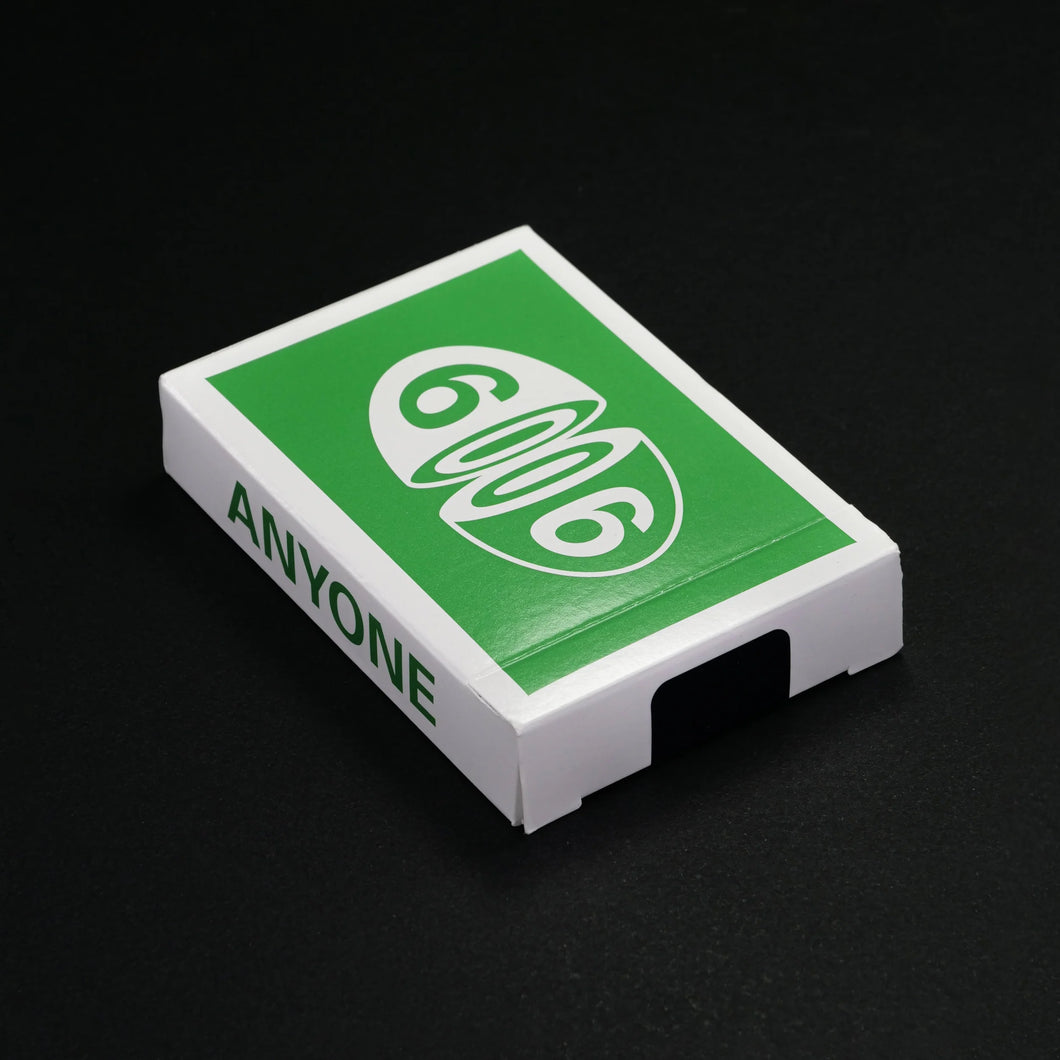 Anyone (Green) Playing Cards