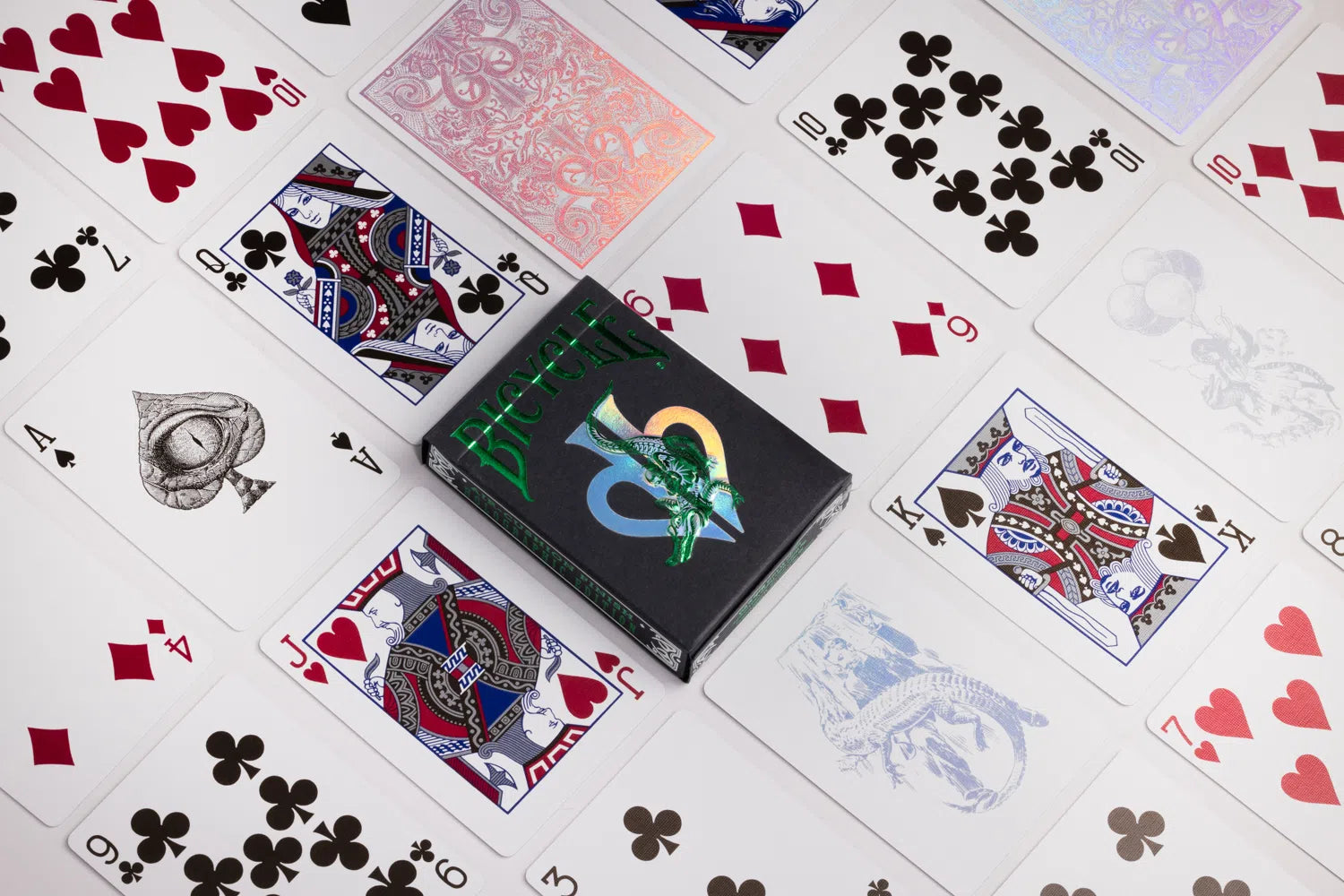 Bicycle David Blaine Gator Back Holographic Playing Cards