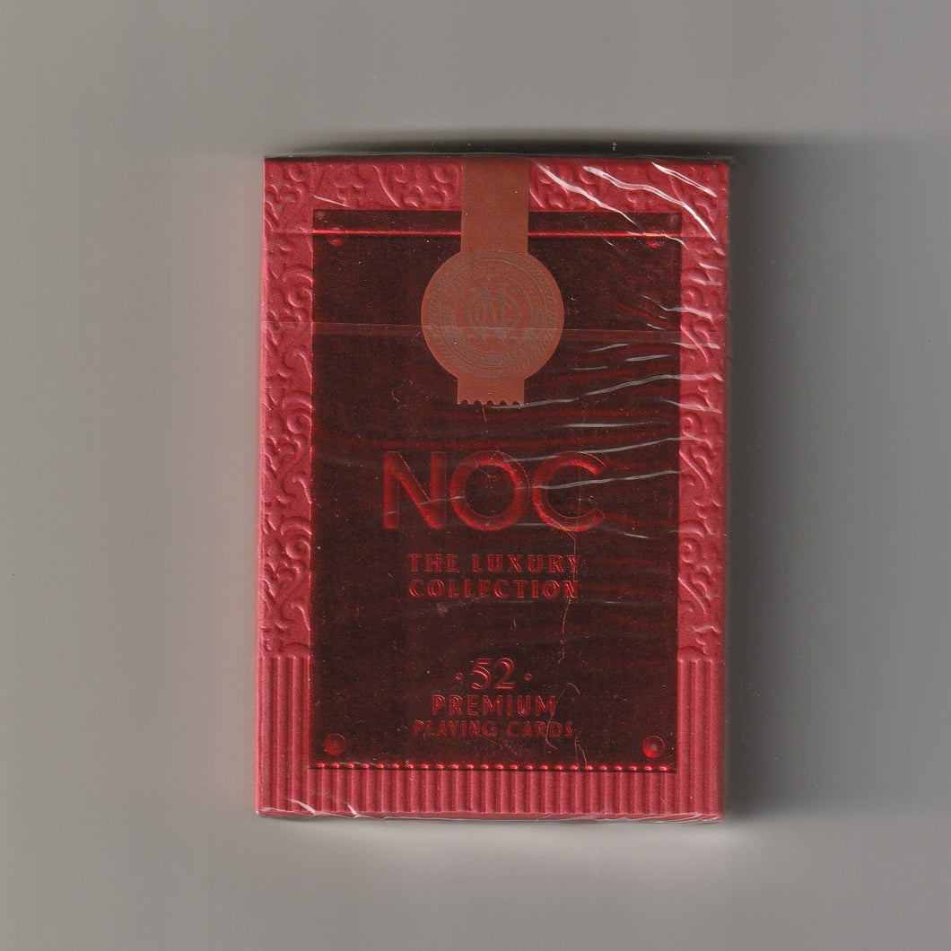 Luxury NOC (Ruby foil) Playing Cards (6431/7500)
