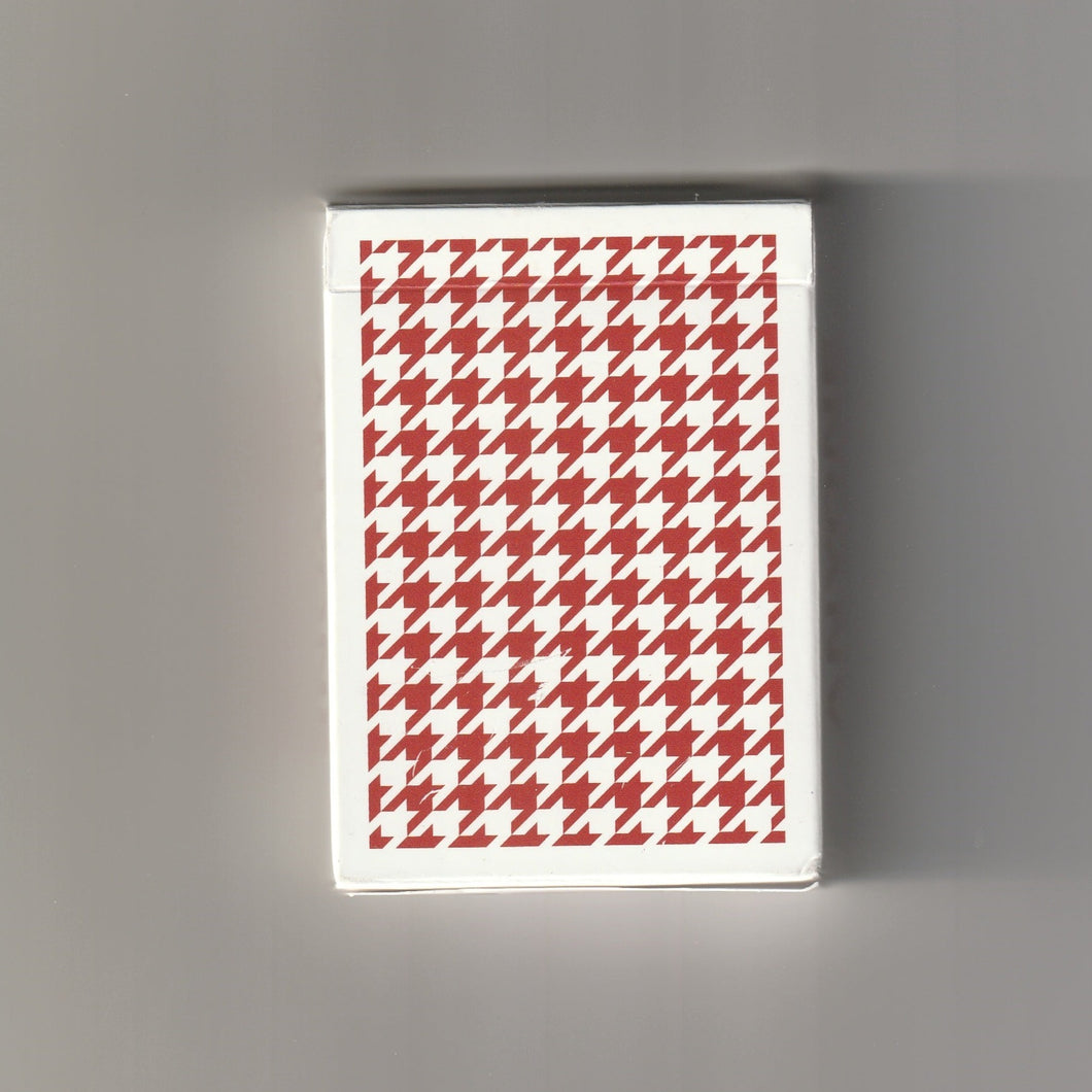 Red Houndstooth Deck (Opened)