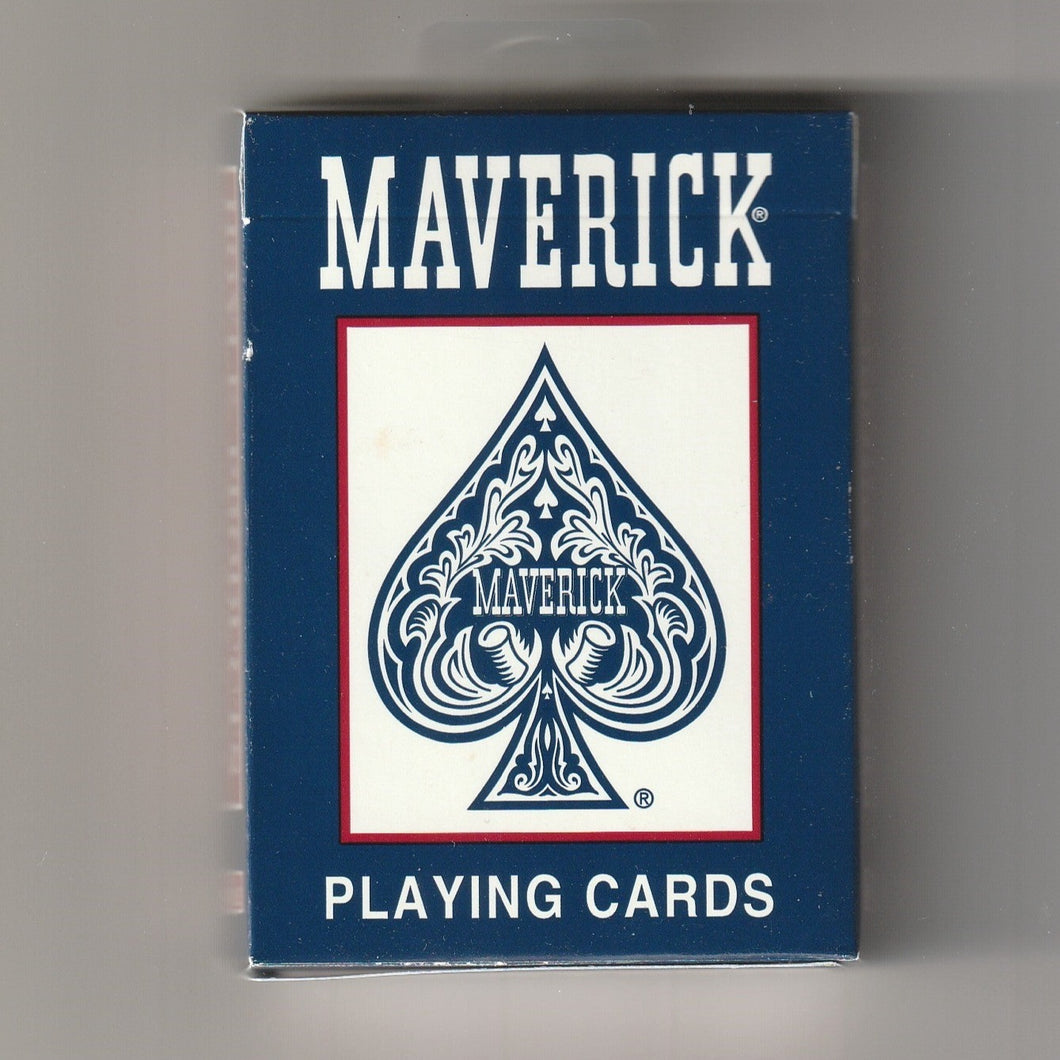 Blue Maverick Playing Cards
