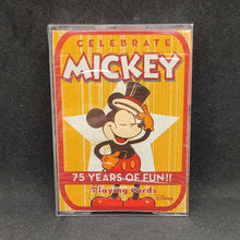 Load image into Gallery viewer, 75th Year of Fun Mickey Mouse Playing Cards
