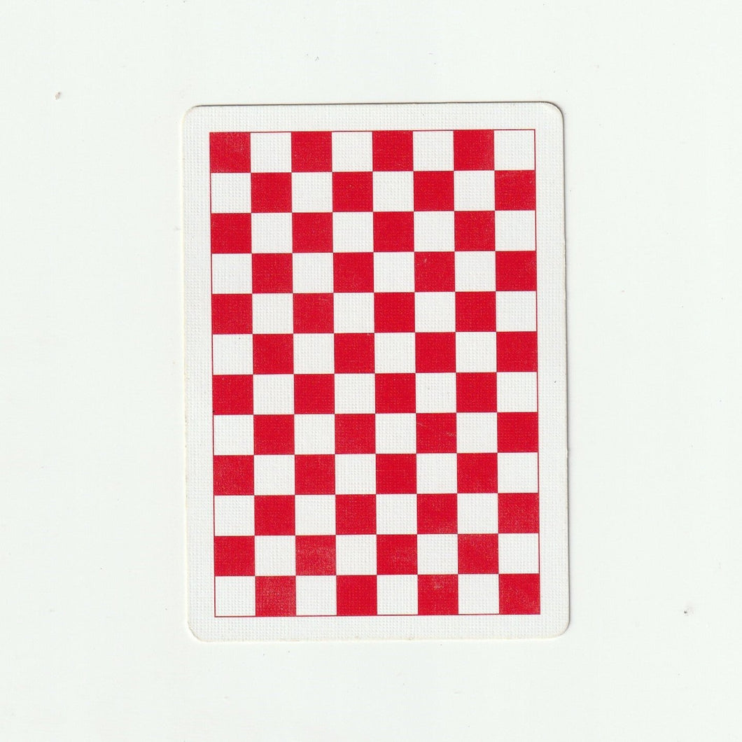 Anyone Red Checkerboard Deck (Opened)