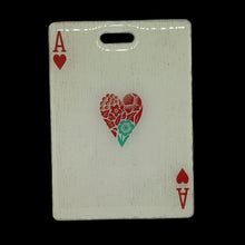 Load image into Gallery viewer, Butterfly (Bordered) Spring (Ace of Hearts) Tag
