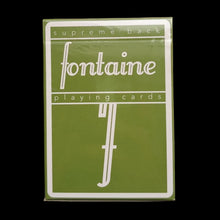 Load image into Gallery viewer, Green Fontaine Playing Cards
