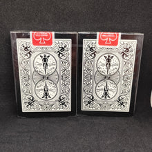 Load image into Gallery viewer, Bicycle UV500 Black Tiger Playing Cards Set

