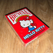 Load image into Gallery viewer, Bicycle Hello Kitty 50th Anniversary Playing Cards
