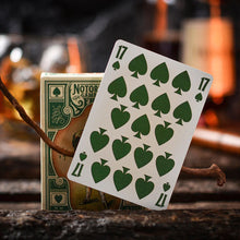 Load image into Gallery viewer, Notorious Gambling Frog (Green) Playing Cards
