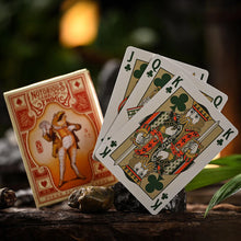 Load image into Gallery viewer, Notorious Gambling Frog (Orange) Playing Cards
