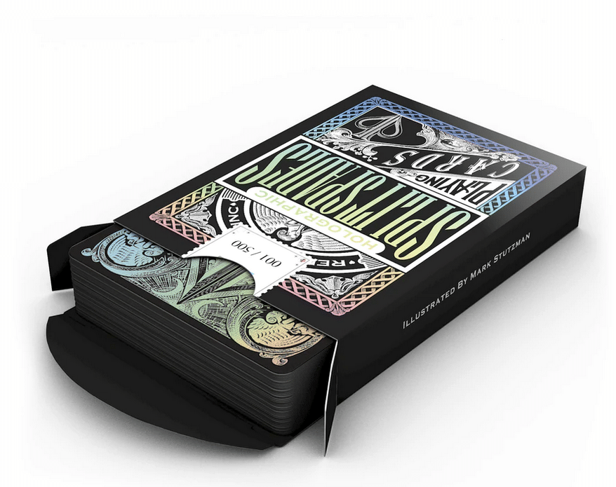 Split Spades Holographic Artist Proof Set Playing Cards The Cardpenter Split Spades Holographic Artist Proof Set Playing Cards The Cardpenter