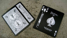 Load image into Gallery viewer, Bicycle UV500 Black Tiger (White) Playing Cards
