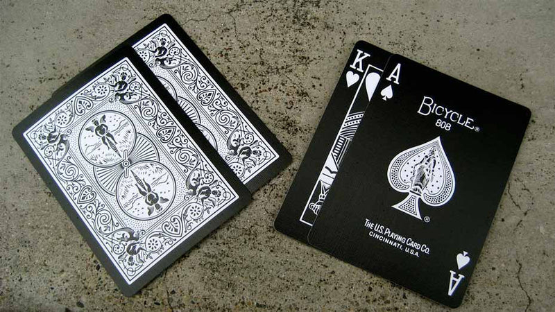 Bicycle UV500 Black Tiger (White) Playing Cards – The Cardpenter