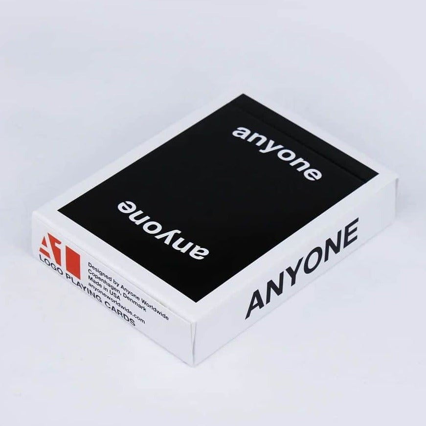 A1 Black Logo Playing Cards