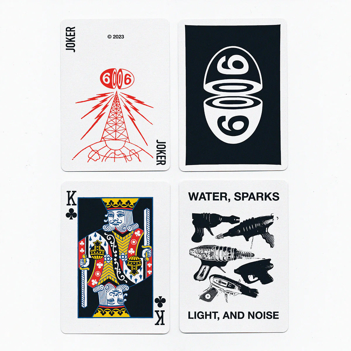 A1 Black 6006 Holographic Playing Cards Set – The Cardpenter