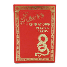 Load image into Gallery viewer, Fulton's Red Chinatown Playing Cards

