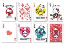 Load image into Gallery viewer, Bicycle Hello Kitty 50th Anniversary Playing Cards
