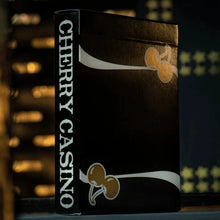 Load image into Gallery viewer, Cherry Monte Carlo Black and Gold Playing Cards
