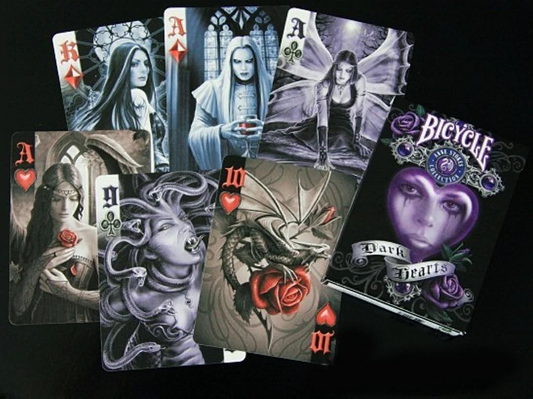 Bicycle Anne Stokes Dark Hearts Playing Cards – The Cardpenter